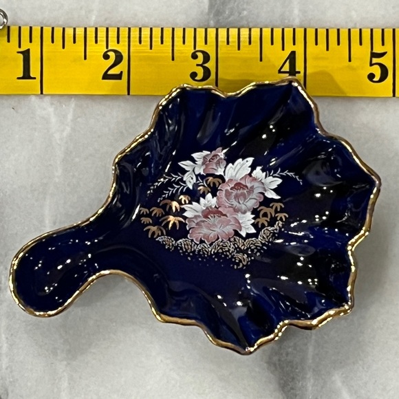 Six Asian Cobalt Blue Dipping Bowls — Vintage - Picture 5 of 10